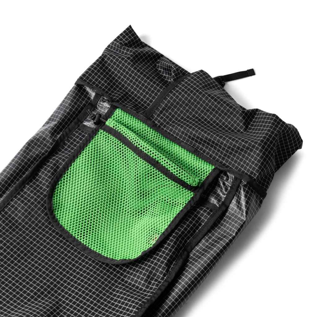 FAIRWEATHER* packable pack (grid rip/black) - BLUE LUG GLOBAL