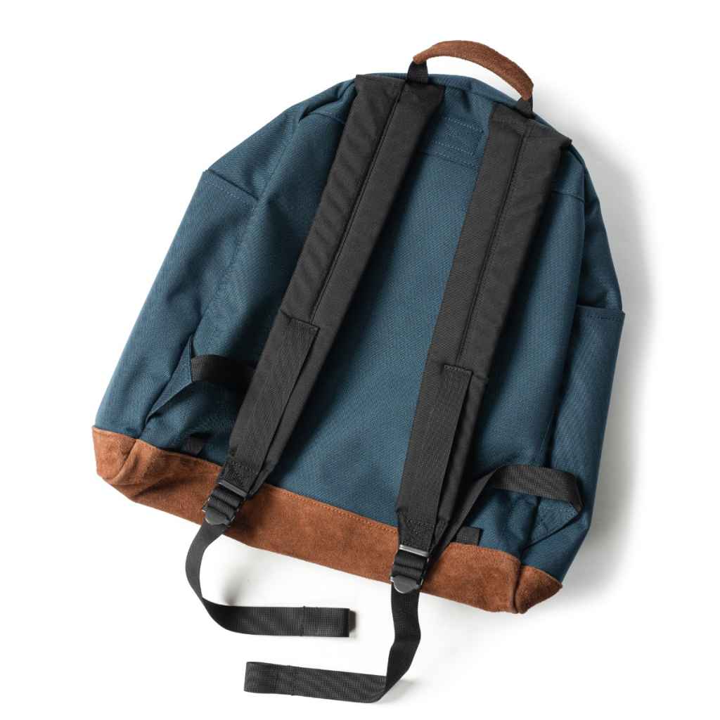BLUE LUG* the day pack (navy/brown suede) - BLUE LUG GLOBAL ONLINE