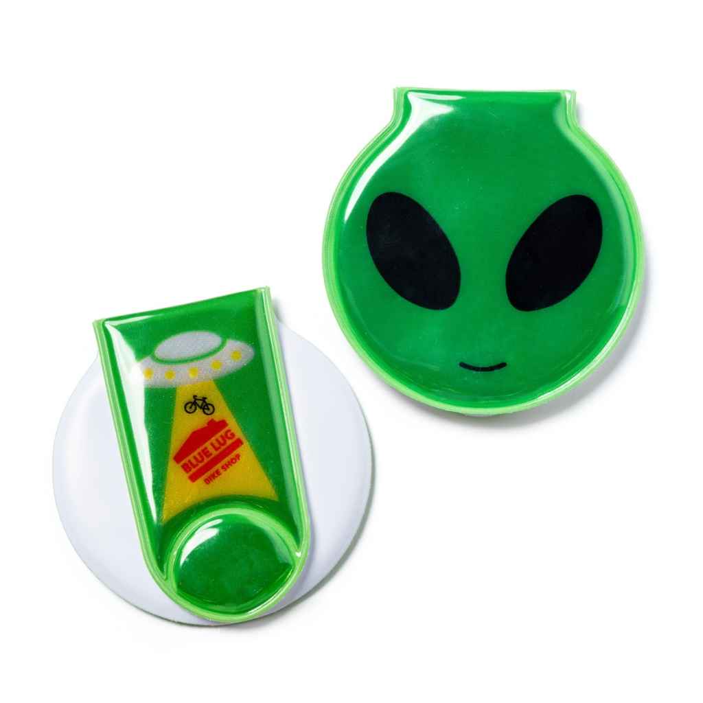 BLUE LUG* alien reflector clip (green) - BLUE LUG GLOBAL ONLINE STORE