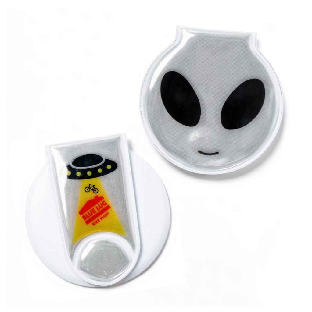BLUE LUG* alien reflector clip (white) - BLUE LUG GLOBAL ONLINE STORE