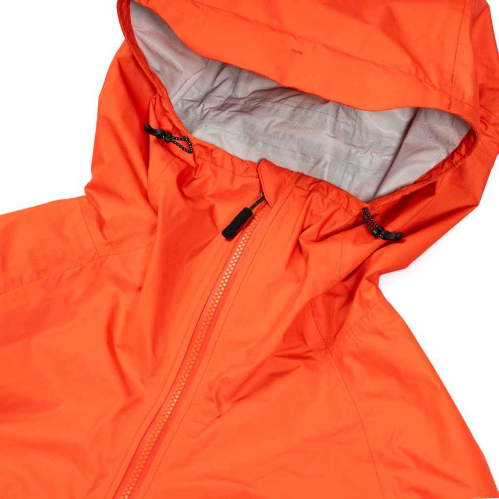 FAIRWEATHER* ultralight rain jacket (orange) - BLUE LUG GLOBAL