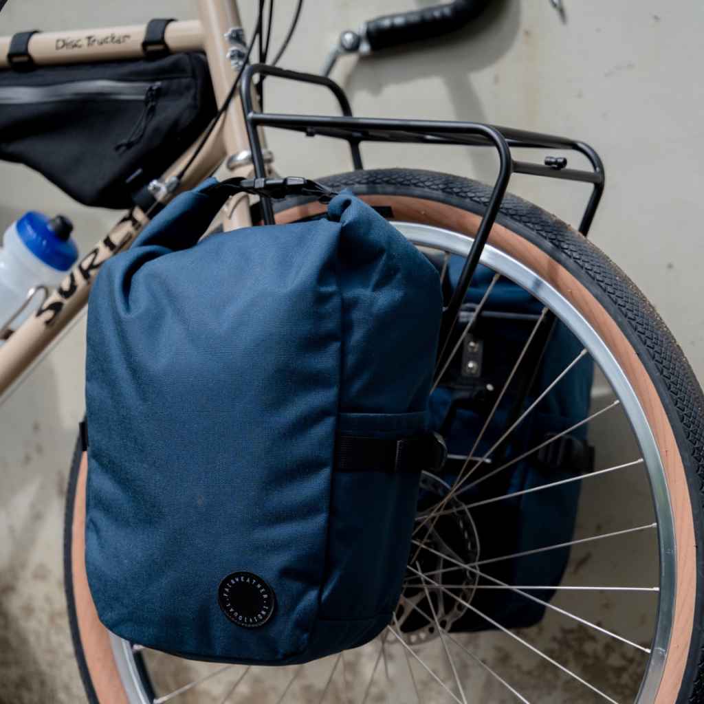 FAIRWEATHER* all terrain pannier (cordura/navy) - BLUE LUG GLOBAL