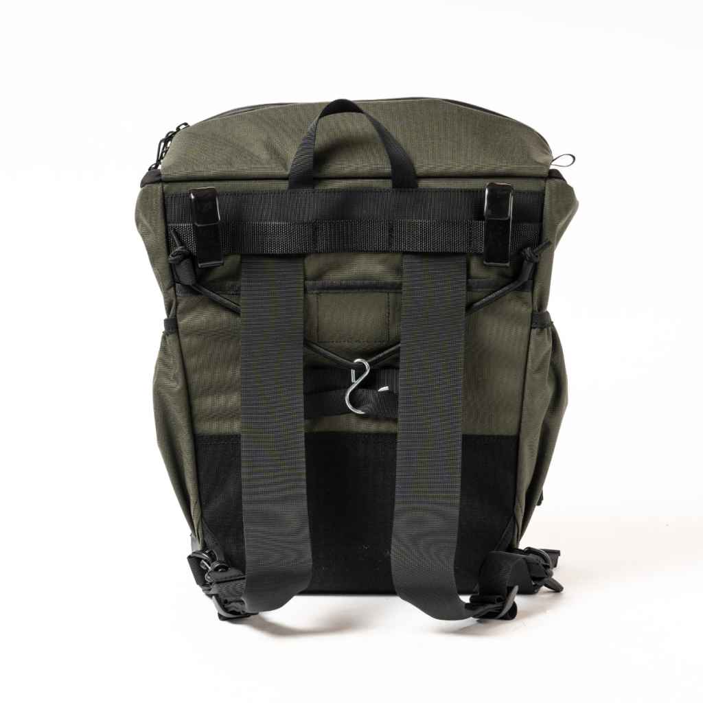 FAIRWEATHER* flaptop pannier (cordura/olive) - BLUE LUG GLOBAL