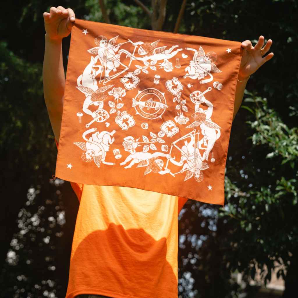 RIVENDELL* cherubim bandana (orangish brown) - BLUE LUG GLOBAL