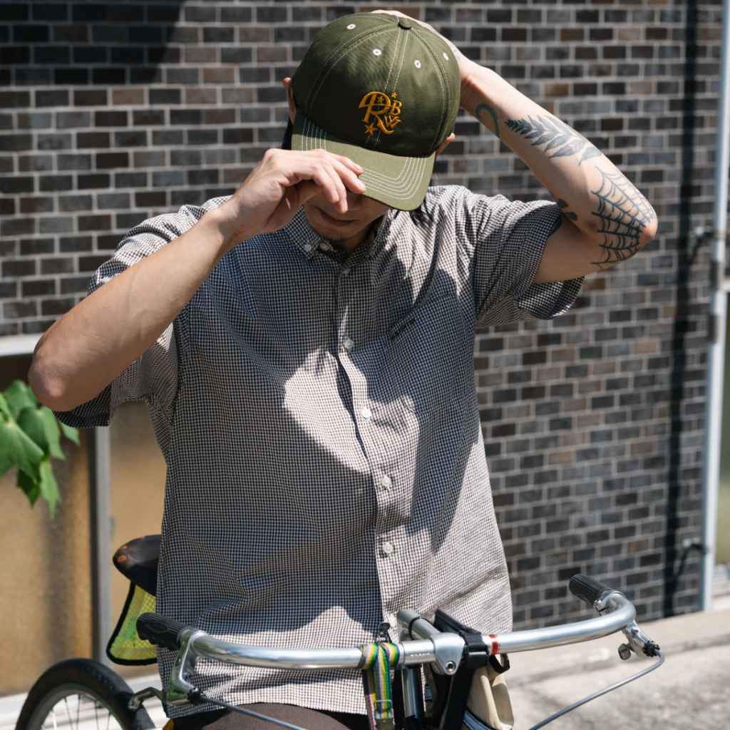 RIVENDELL* RBW cap (green) - BLUE LUG GLOBAL ONLINE STORE