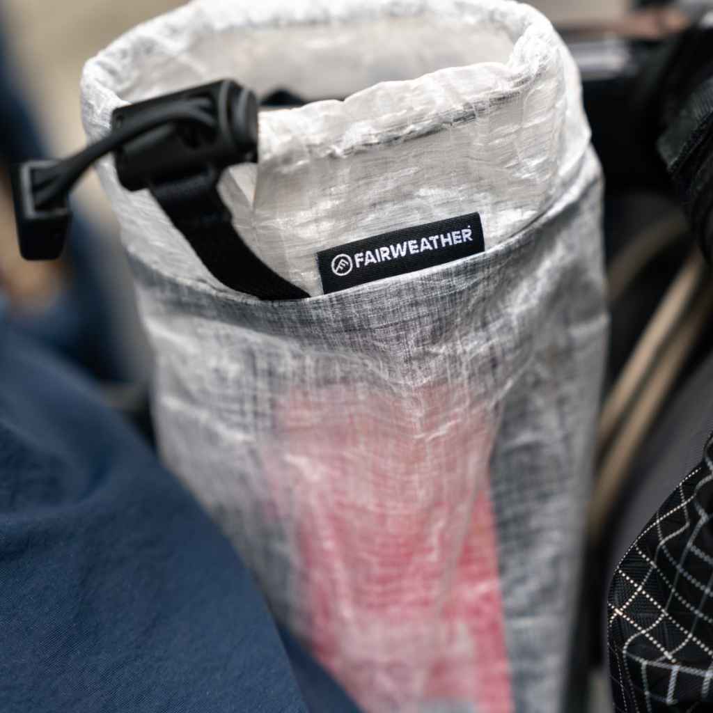 FAIRWEATHER* stem bag light (dyneema/black) - BLUE LUG GLOBAL