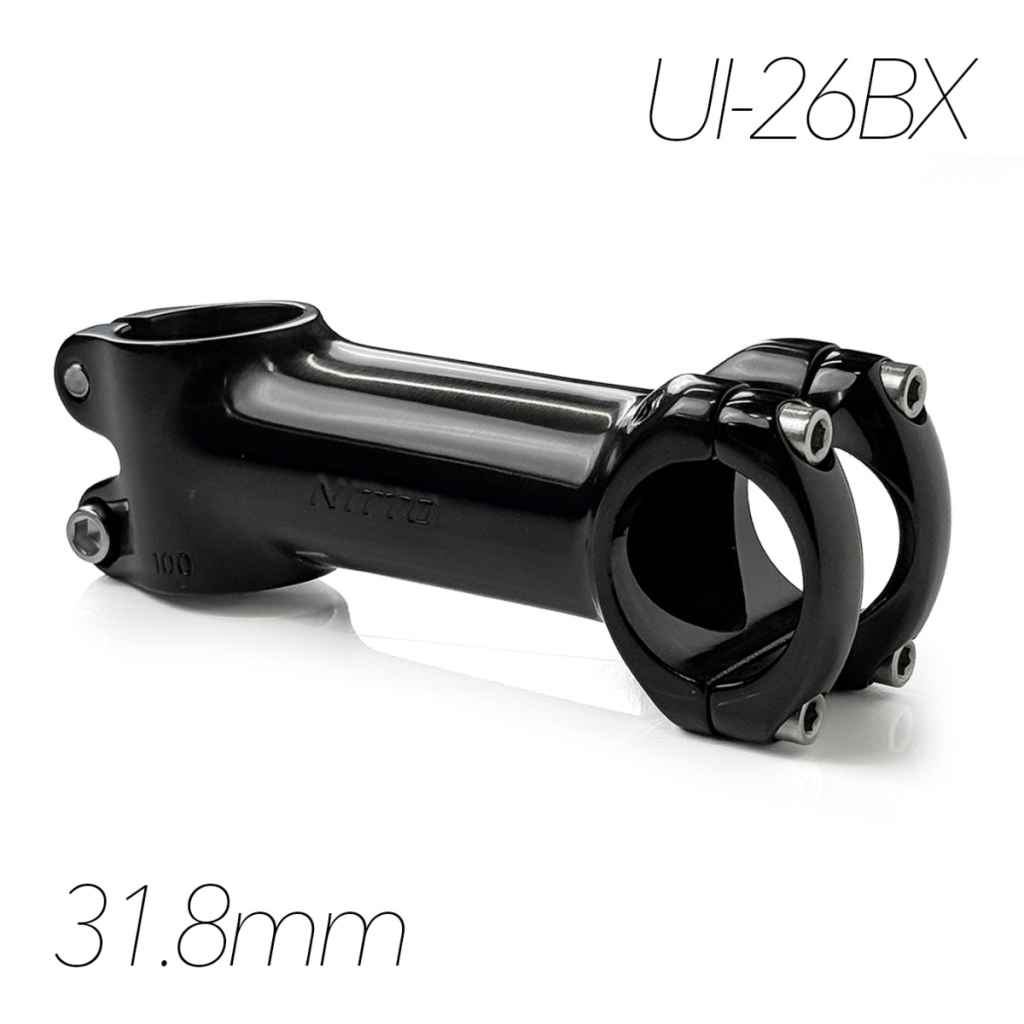 NITTO* UI-26 BX stem (black) - BLUE LUG GLOBAL ONLINE STORE
