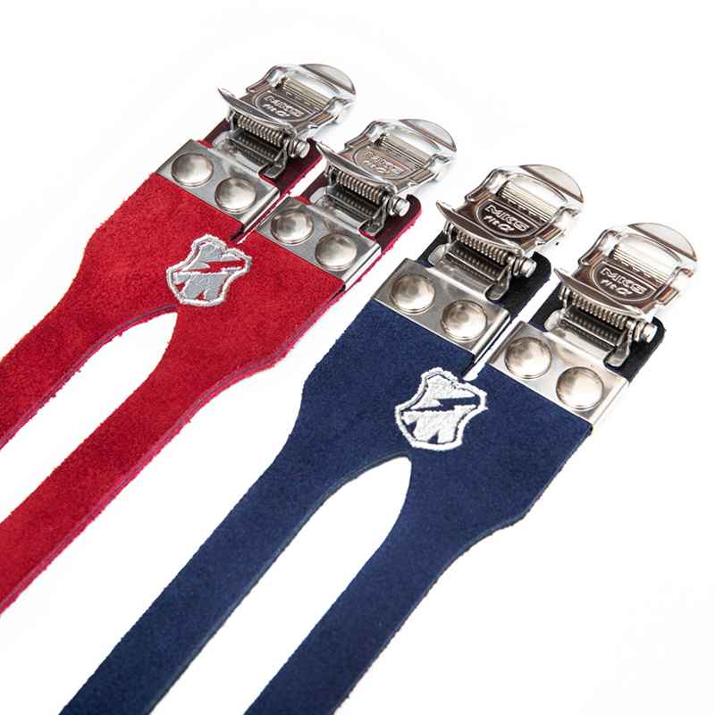 パーツ MKS GR-9 & MASH double toe clips MKS GR-9 Alloy Pedals w/ Silver Steel Large Toe Clips