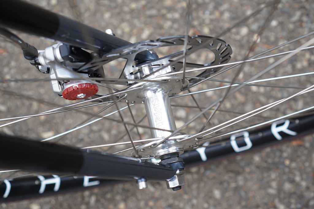 SURLY* ultra new disc front hub (black) - BLUE LUG GLOBAL