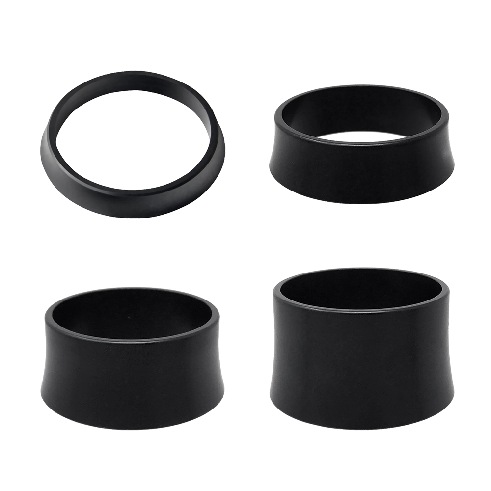 PARAGON MACHINE WORKS* headset bottom spacer (black) - BLUE LUG