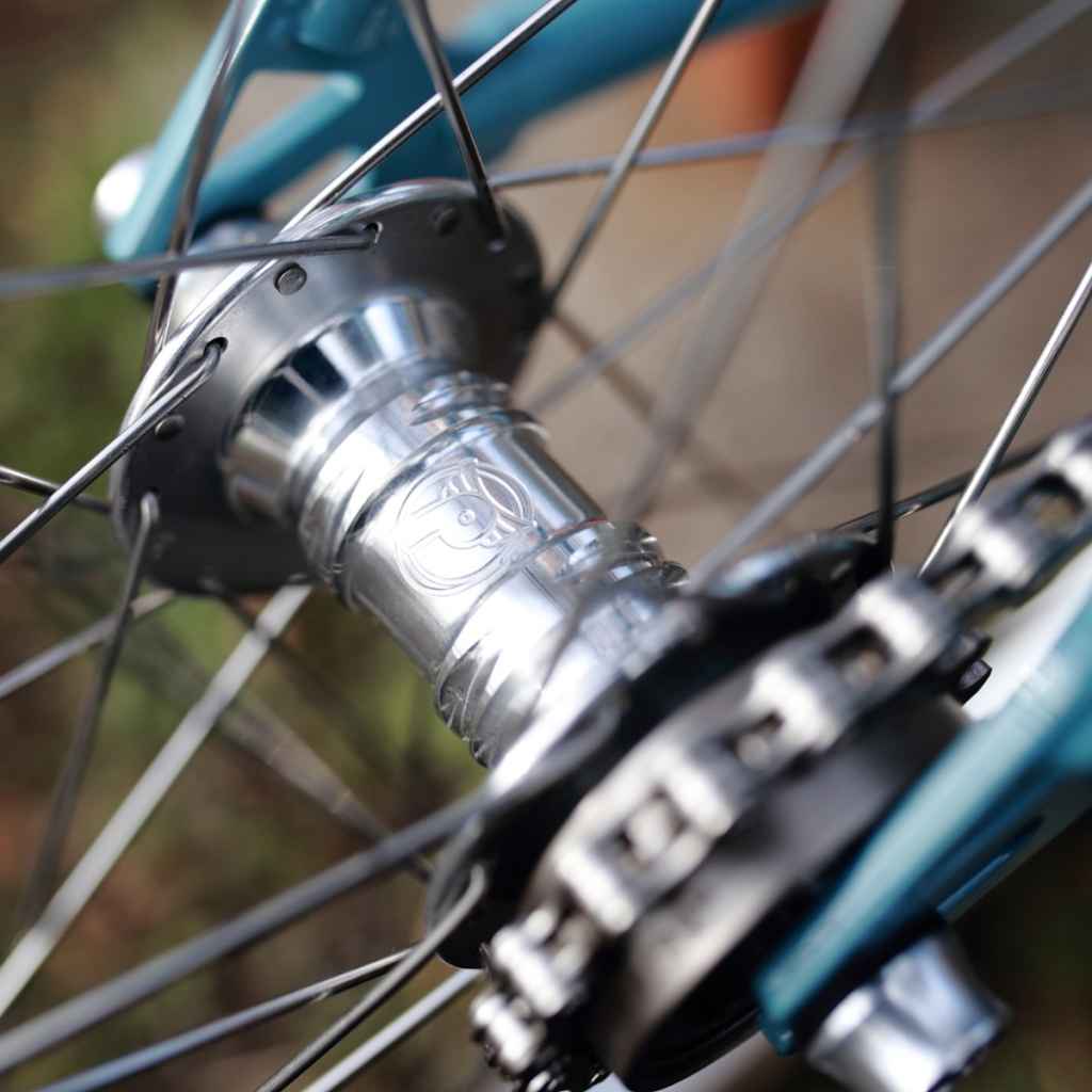 PROFILE RACING* track hub rear (polish) - BLUE LUG GLOBAL ONLINE STORE
