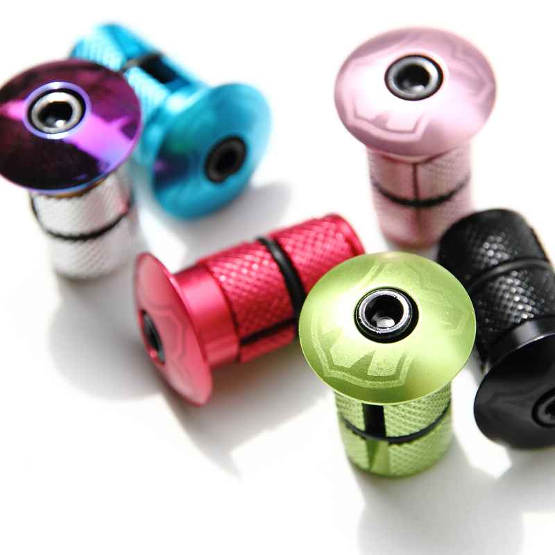 MASH* bar end cap (green) - BLUE LUG GLOBAL ONLINE STORE