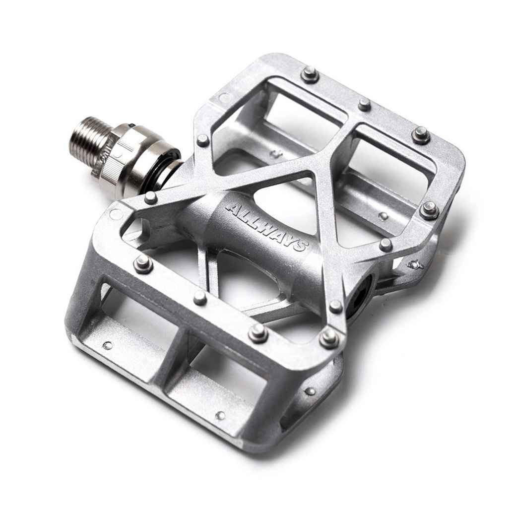 MKS* allways Ezy superior pedal (silver) - BLUE LUG GLOBAL