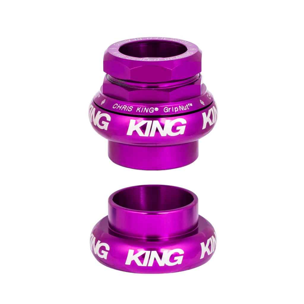 パーツ CHRIS KING NoThreadSet 1-1/8 3D VIOLET CHRIS KING* 1