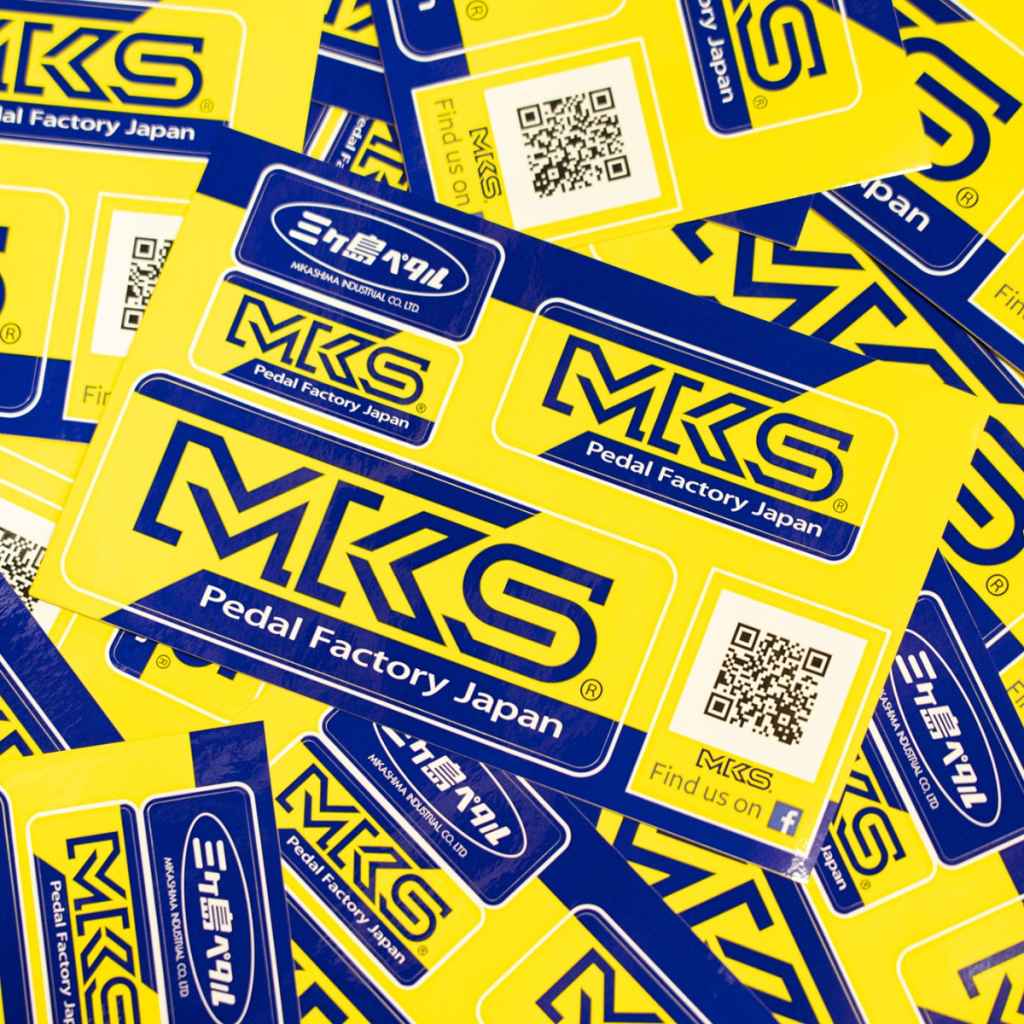 MKS* logo sticker set - BLUE LUG GLOBAL ONLINE STORE