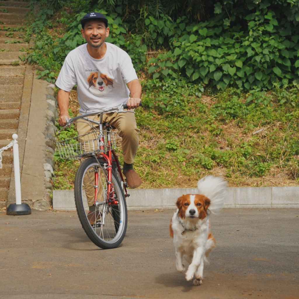JINDAIJI MOUNTAIN WORKS×BLUE LUG* best friend t-shirt for mingus