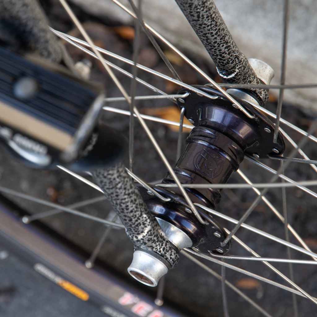 PROFILE RACING* track hub front (black) - BLUE LUG GLOBAL ONLINE STORE