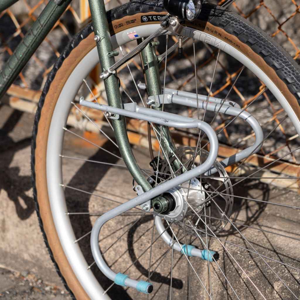 TUBUS* duo front rack (silver) - BLUE LUG GLOBAL ONLINE STORE