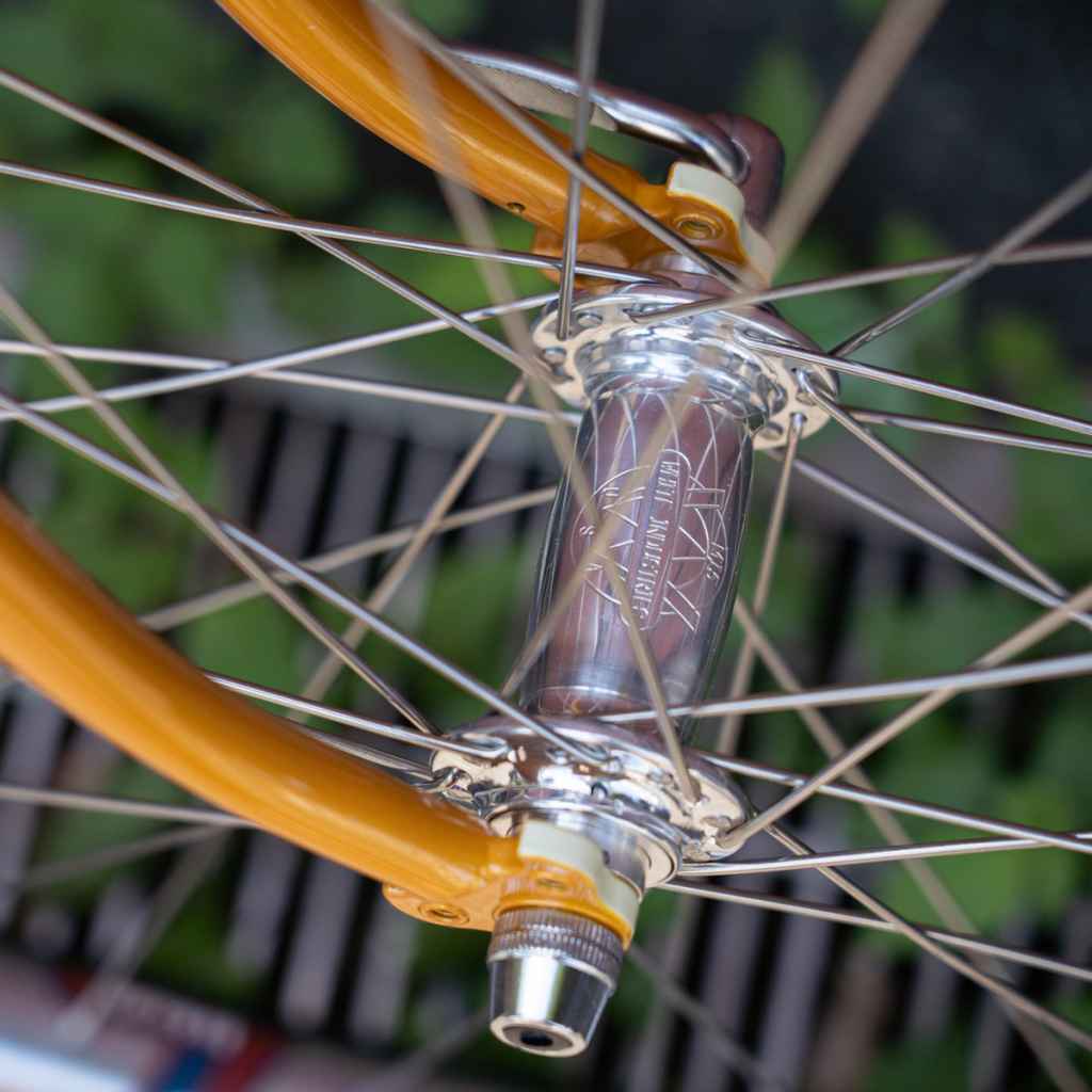 WHITE INDUSTRIES* MI5 front hub (silver) - BLUE LUG GLOBAL ONLINE