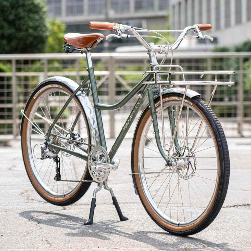 VELO ORANGE* porteur rack (silver) - BLUE LUG GLOBAL ONLINE STORE