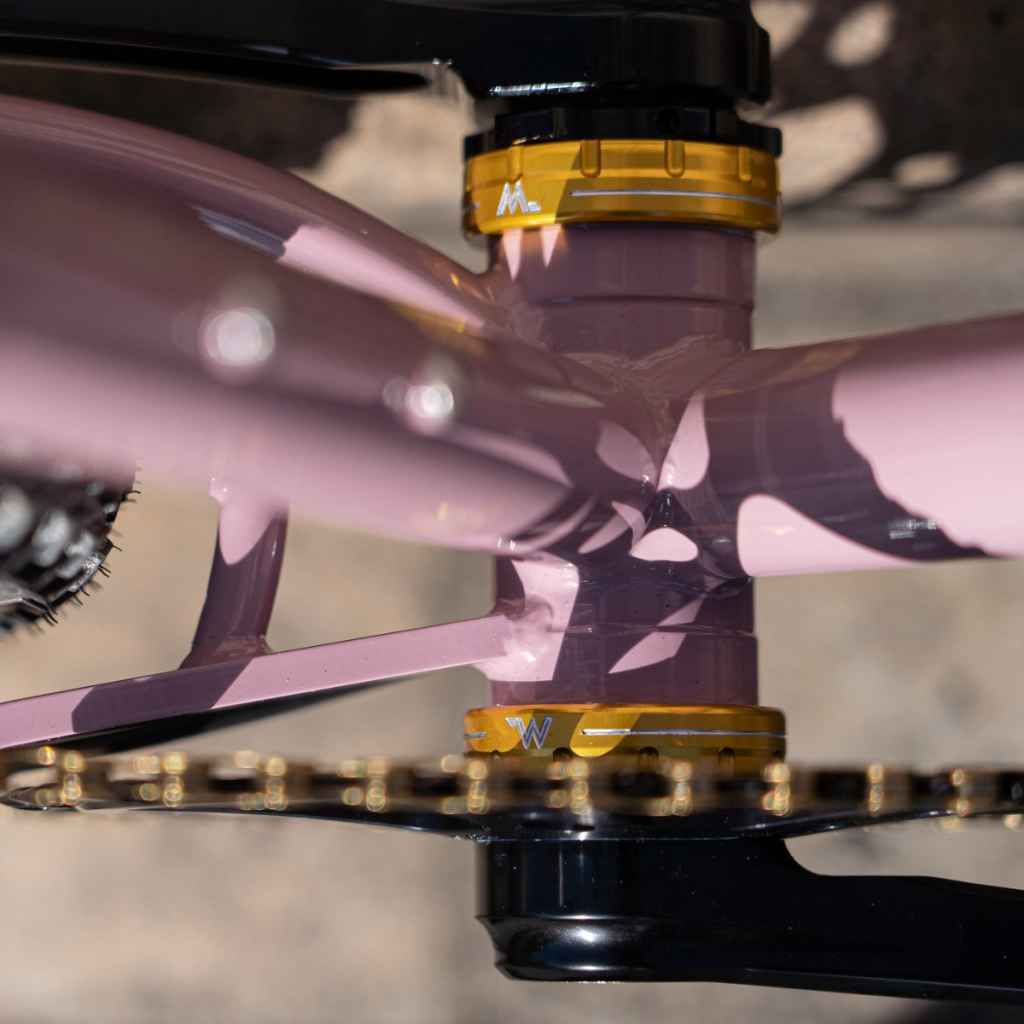 WHITE INDUSTRIES* BSA bottom brackets (gold) - BLUE LUG GLOBAL