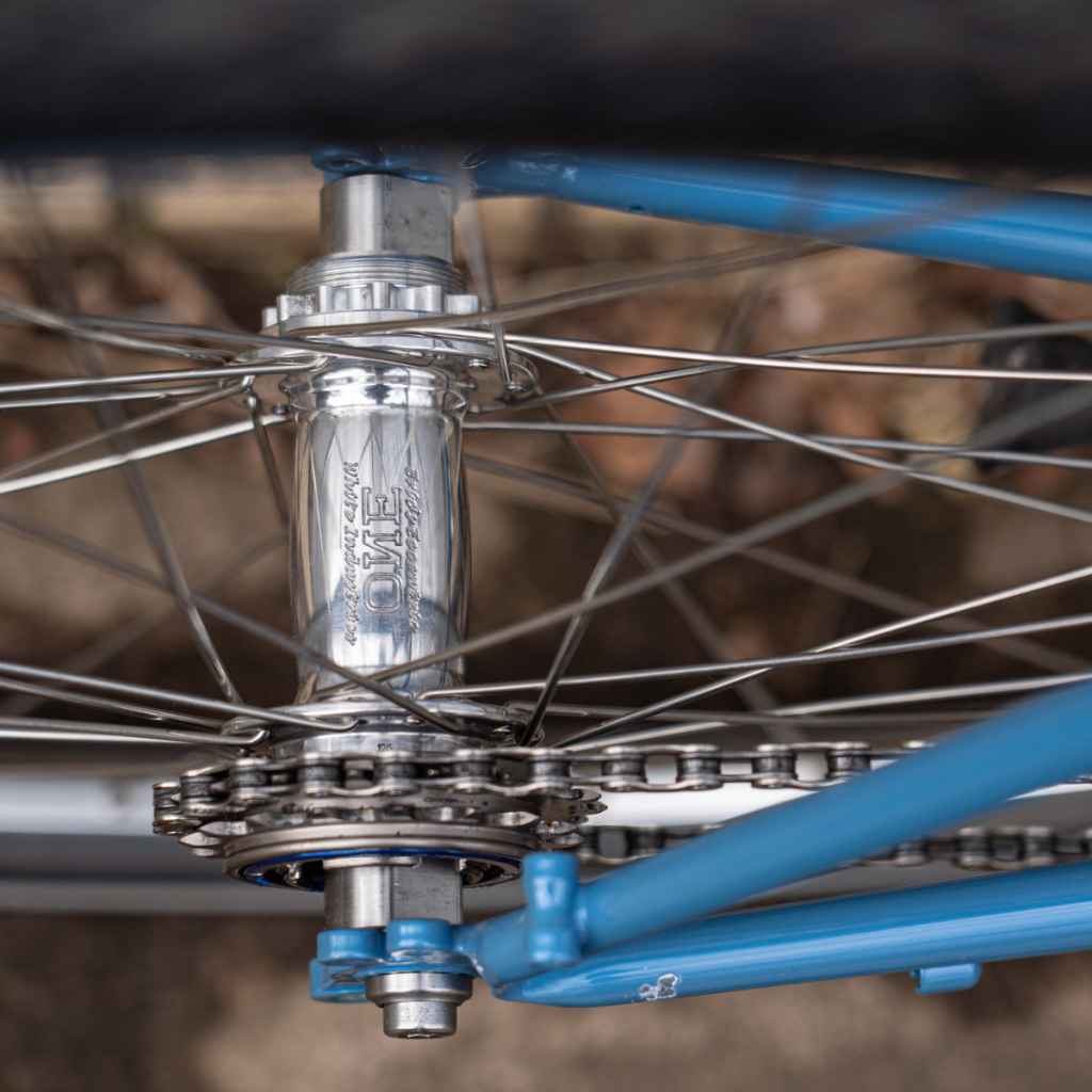 ロードバイクのシングル化に！エキセントリックハブ - 自転車