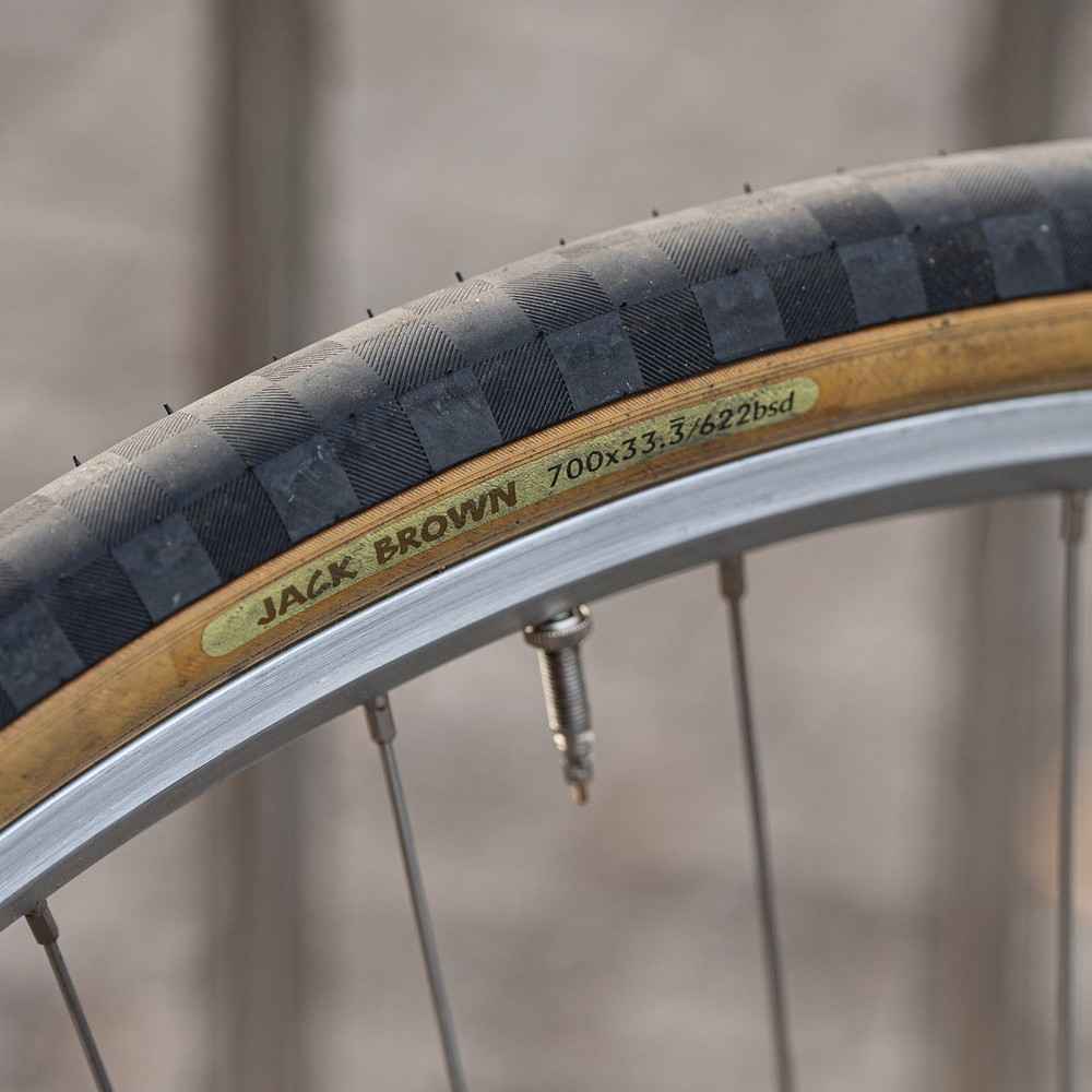 RIVENDELL* jack brown tire (green label) - BLUE LUG GLOBAL ONLINE
