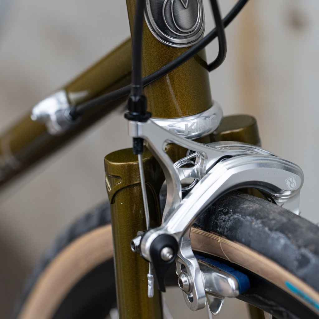 VELO ORANGE* grand cru long reach brake set (silver) - BLUE