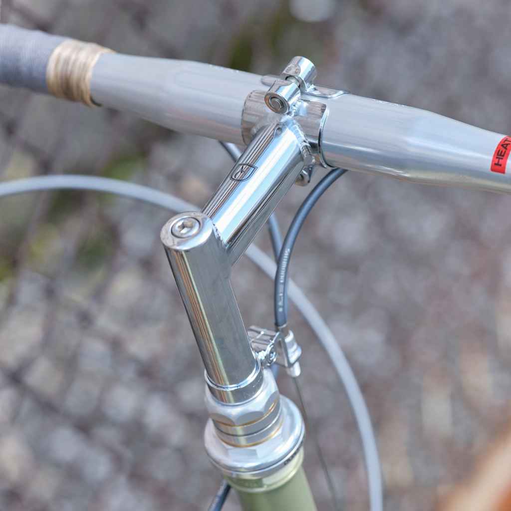 VELO ORANGE quill stem with removable faceplate 超美品 nitto　ほとんど新品　ヴェロオレンジ　ステム　クイル　スレッド Velo Orange Quill Stem with Removable Faceplate, 31.8mm