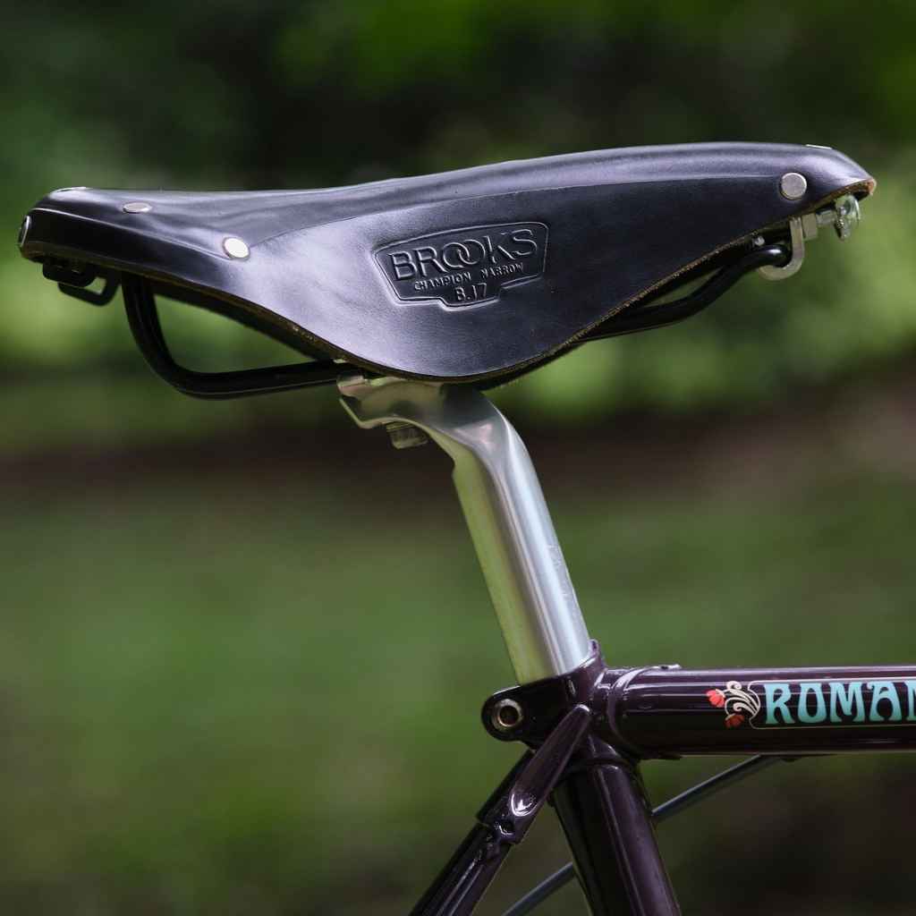 BROOKS* b17 narrow (black) - BLUE LUG GLOBAL ONLINE STORE