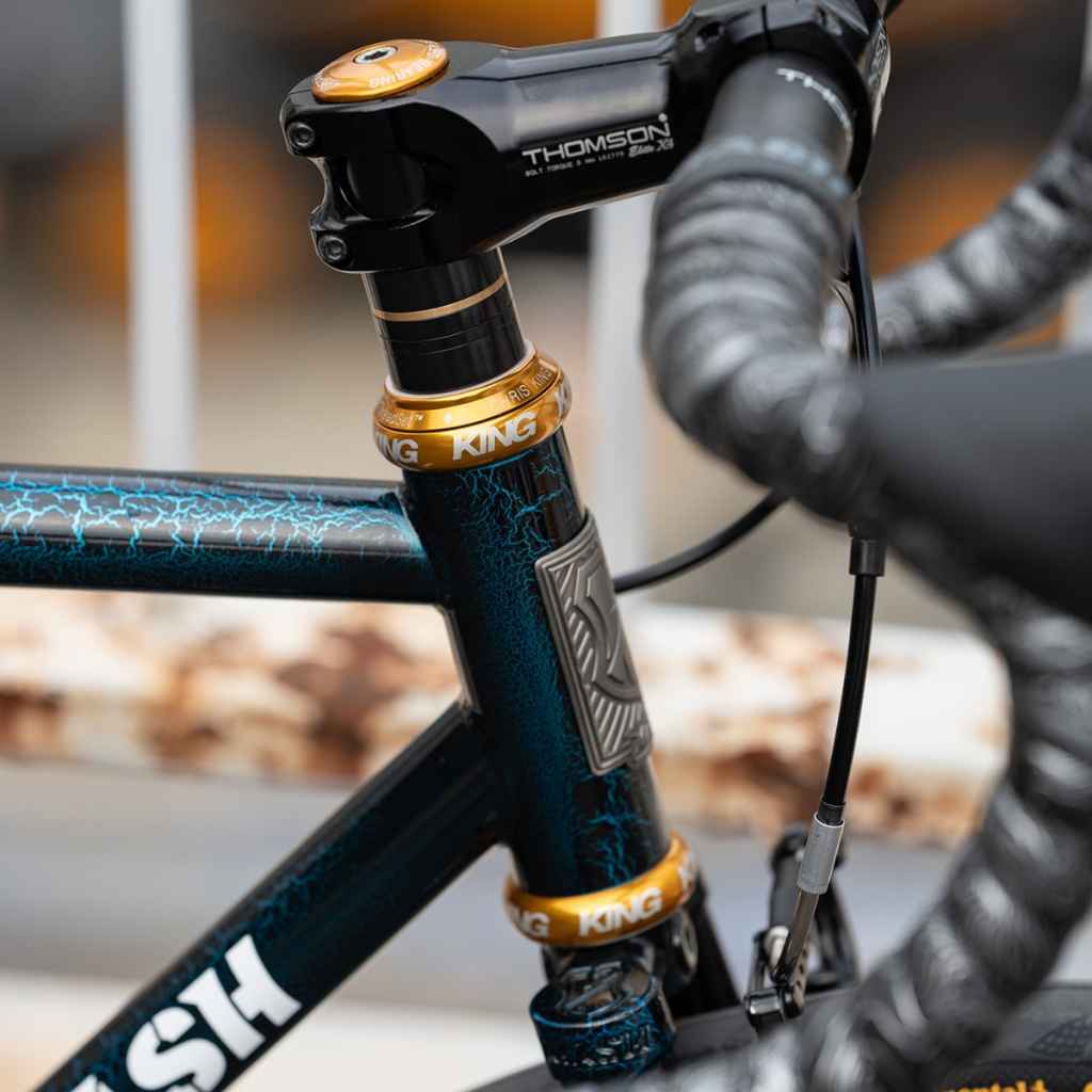 CHRIS KING* nothreadset 1 1/8 inch (gold) - BLUE LUG GLOBAL