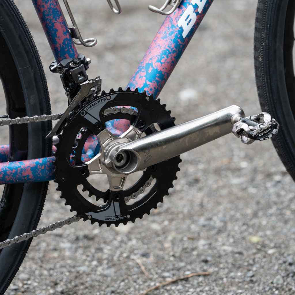 PRAXIS WORKS* buzz sport chainring set (110/48-32) - BLUE LUG