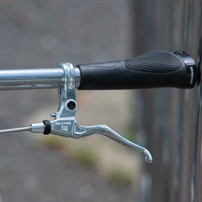 DIA-COMPE* SS-6 brake lever (all polish/BL special) - BLUE
