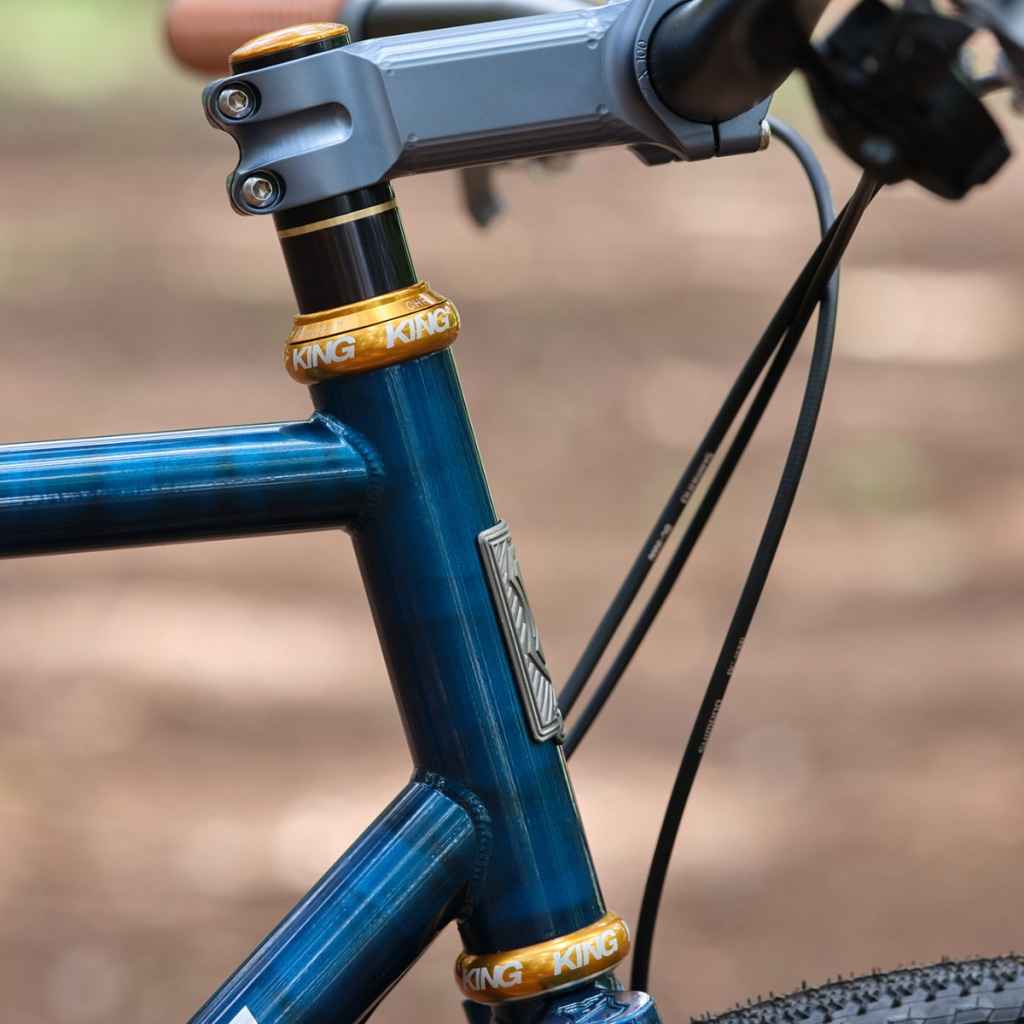 CHRIS KING* nothreadset 1 1/8 inch (gold) - BLUE LUG GLOBAL