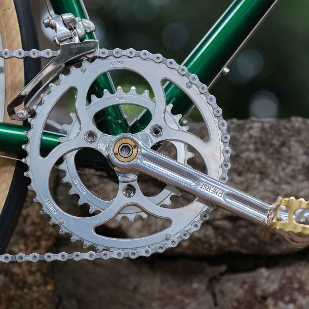 RENE HERSE* 9-12 speed double crank set - BLUE LUG GLOBAL ONLINE STORE