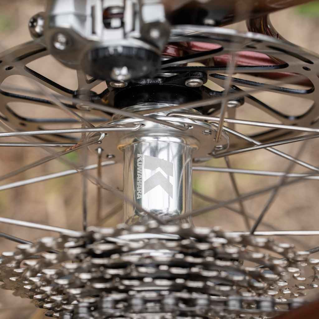 KUWAHARA* diavolo v3 CL hub rear (black) - BLUE LUG GLOBAL ONLINE