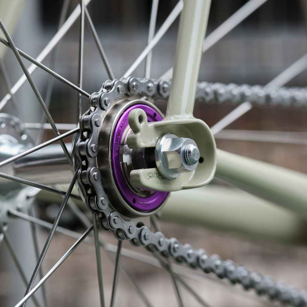 WHITE INDUSTRIES* eno single freewheel (red) - BLUE LUG