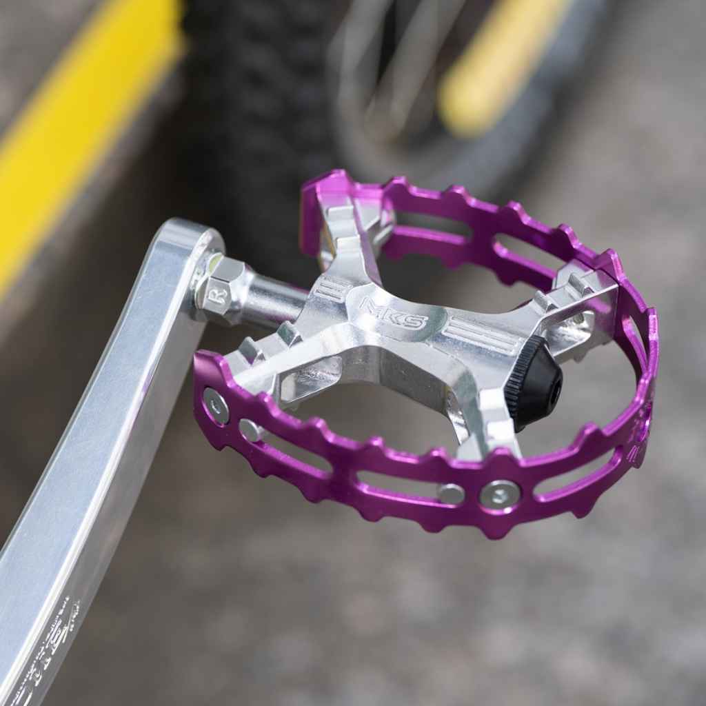 Blue Lug Bear Trap Pedals - Velo Orange