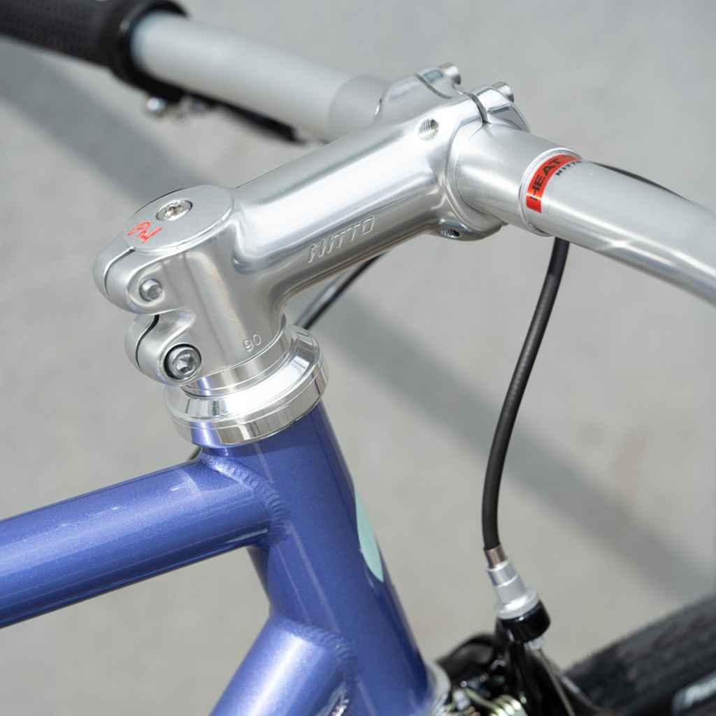 NITTO* UI-81 stem (silver) - BLUE LUG GLOBAL ONLINE STORE