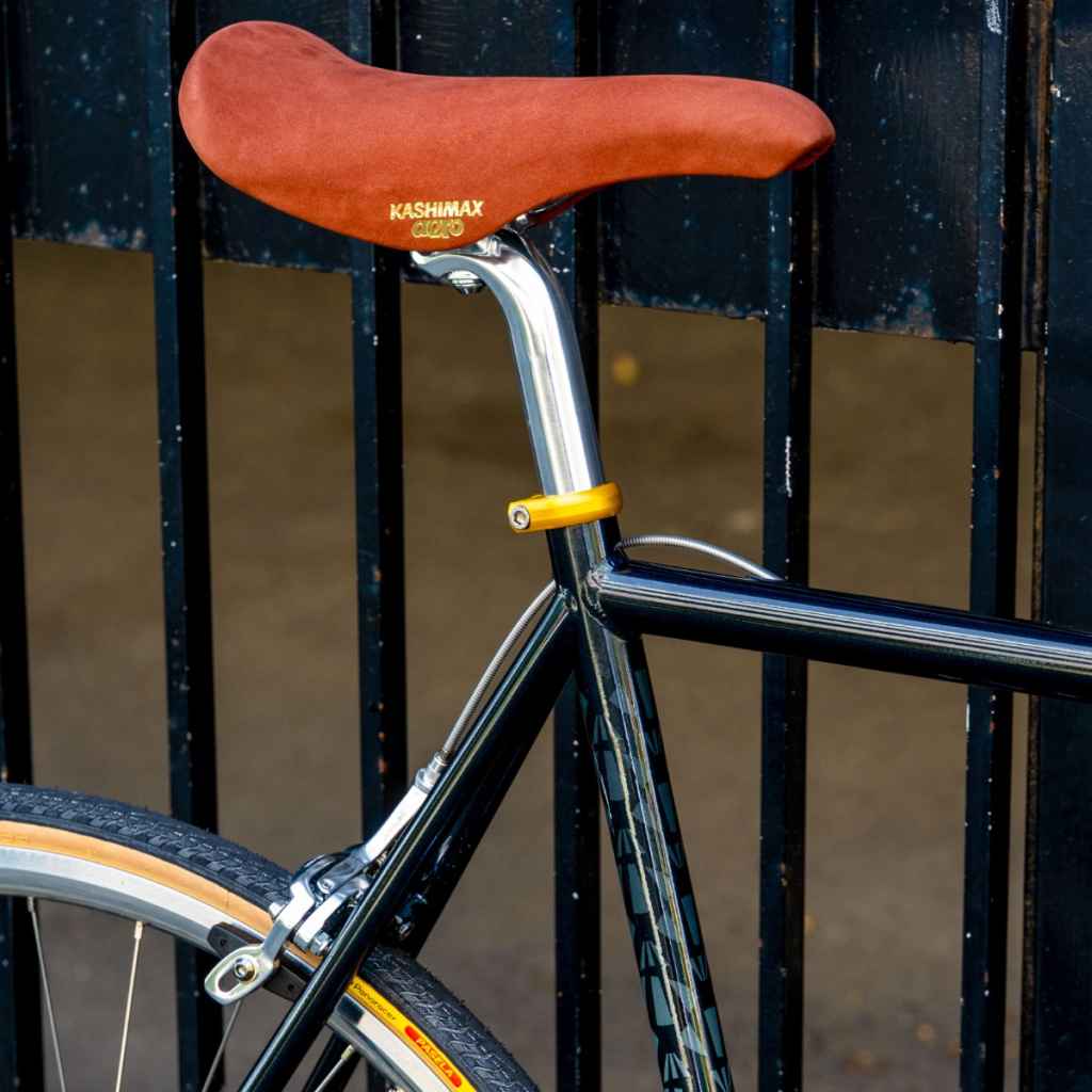 KASHIMAX* kashimax aero saddle (brown suede) - BLUE LUG GLOBAL