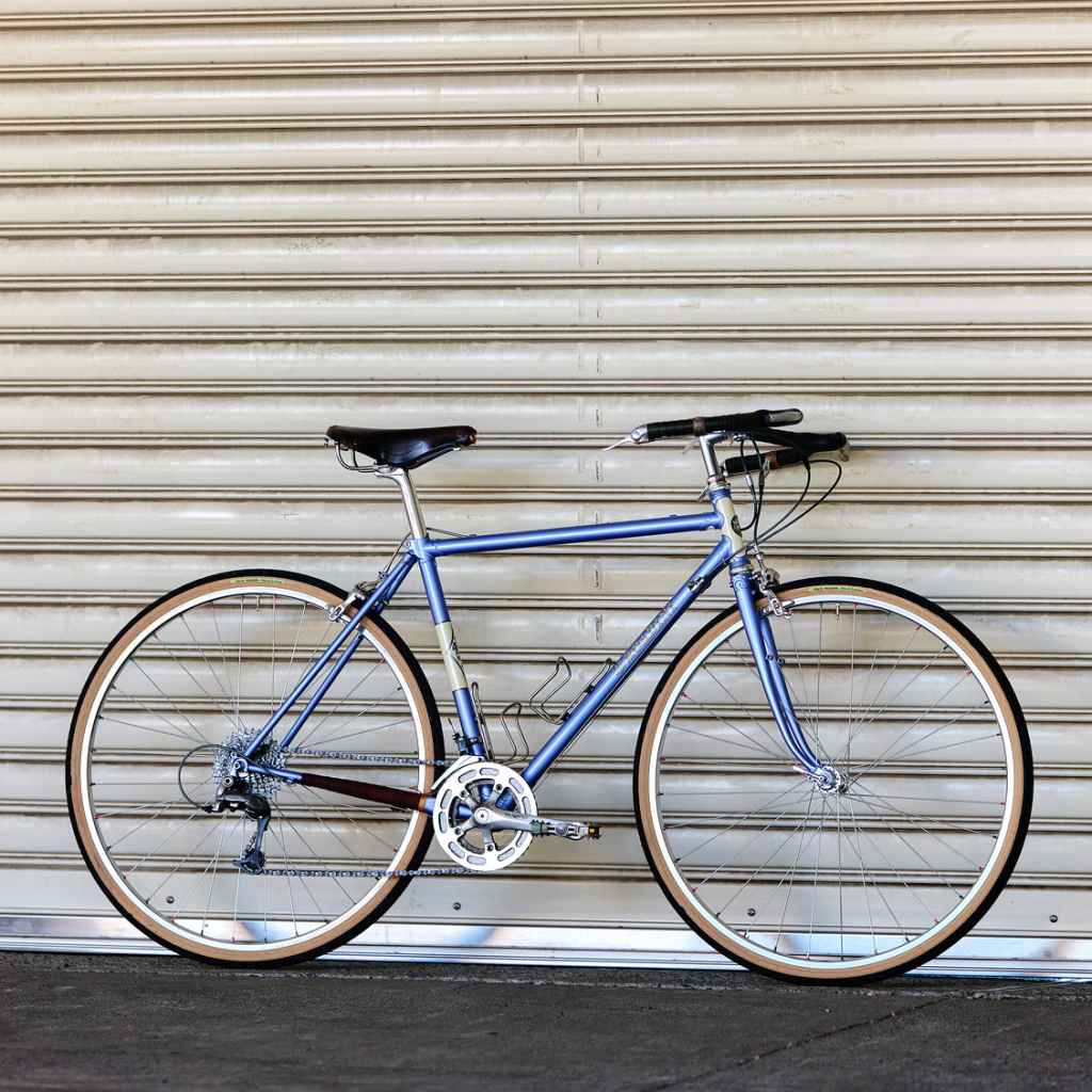 RIVENDELL* lugged roadini frame set (periwinkle) - BLUE LUG
