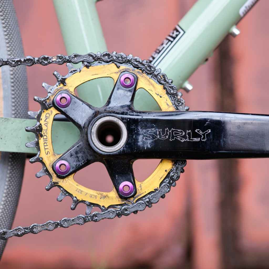 STRIDSLAND* narrow wide chainring (gold) - BLUE LUG GLOBAL ONLINE