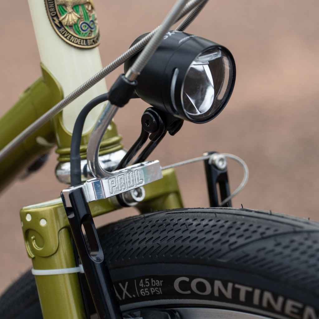 SON NABENDYNAMO* edelux bracket (black/long) - BLUE LUG GLOBAL
