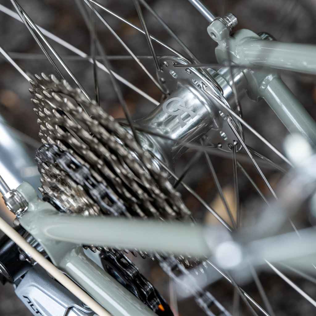 VELO ORANGE* rear cassette hub (silver) - BLUE LUG GLOBAL ONLINE STORE