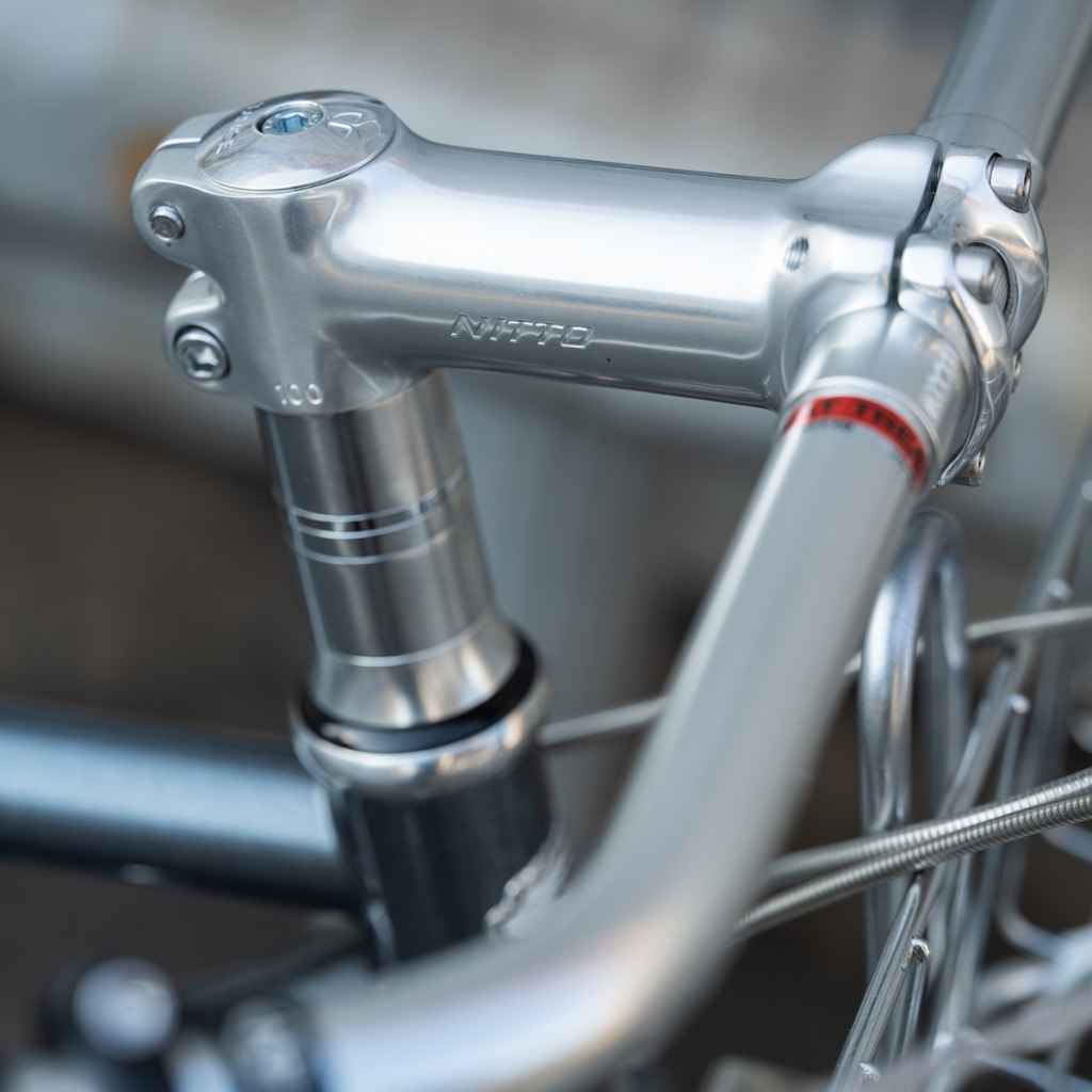 NITTO* UI-75 stem (silver) - BLUE LUG GLOBAL ONLINE STORE