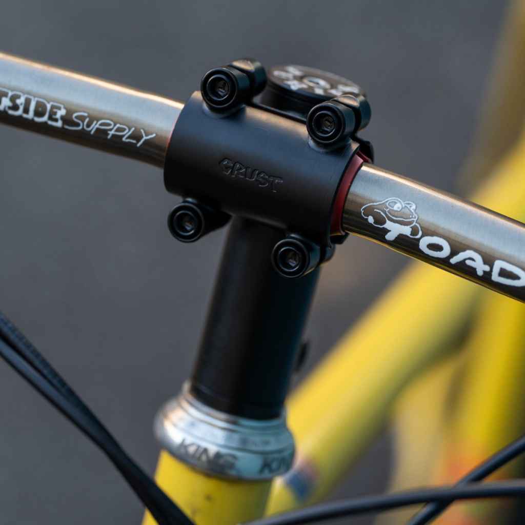 CRUST BIKES* SST stem (black) - BLUE LUG GLOBAL ONLINE STORE