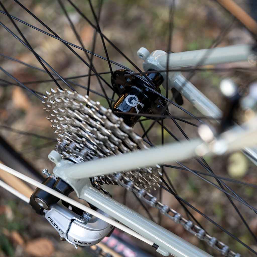VELO ORANGE* rear cassette hub (black) - BLUE LUG GLOBAL ONLINE STORE