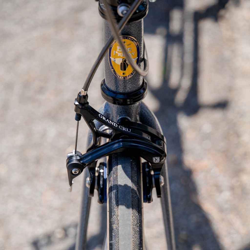 VELO ORANGE* grand cru long reach brake set (black) - BLUE LUG