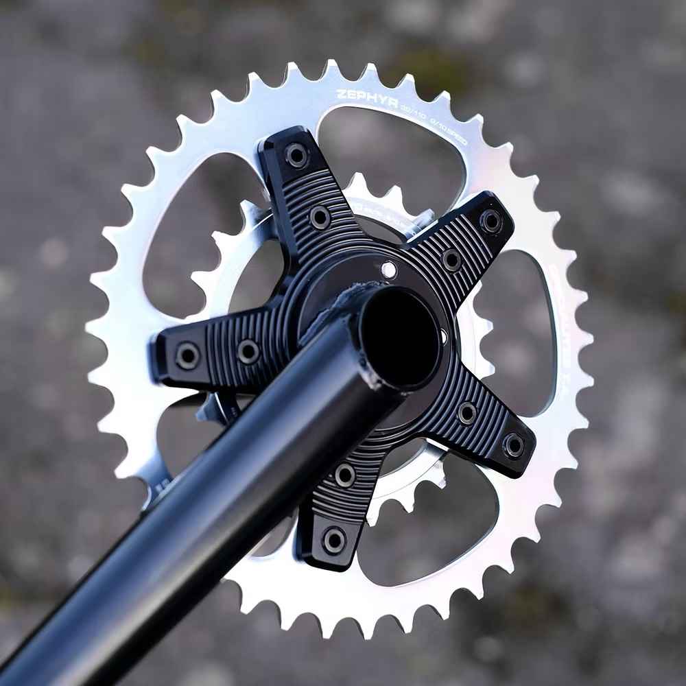 パーツ CYBER CYCLES spider double 110/74 CYBER CYCLES* spider double 110/74 (black) - BLUE LUG GLOBAL