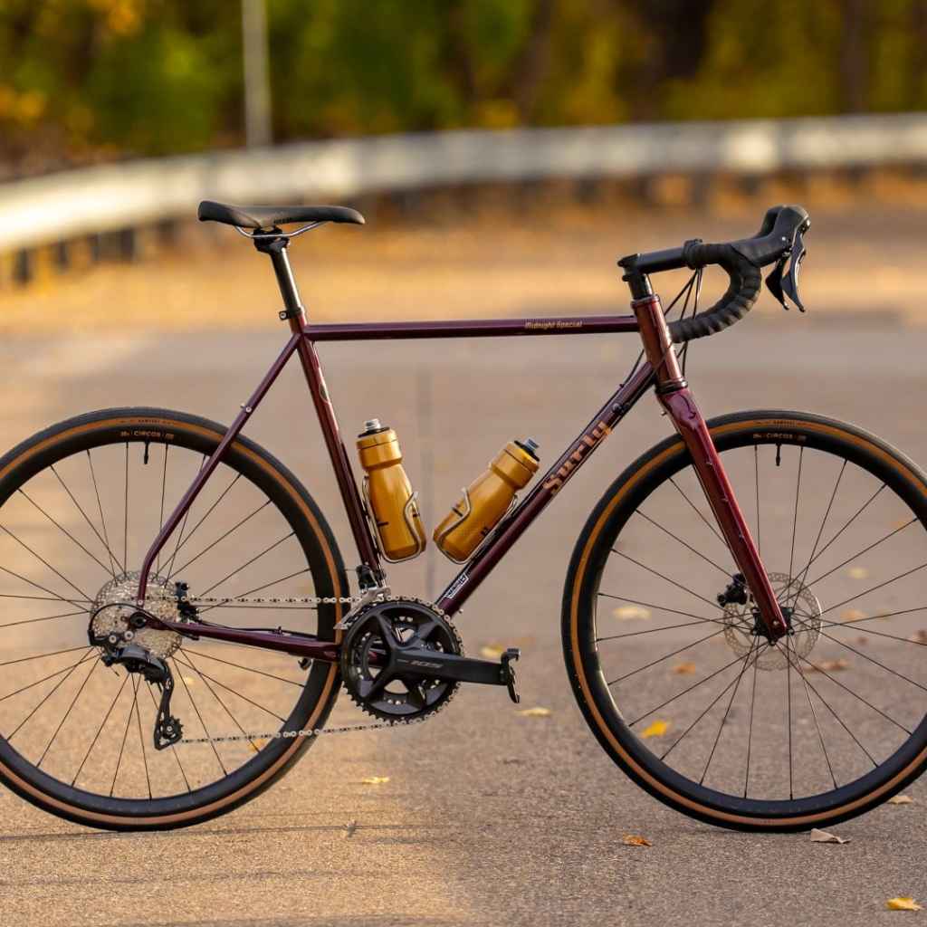 SURLY* midnight special frame (black cherry fizz) - BLUE LUG
